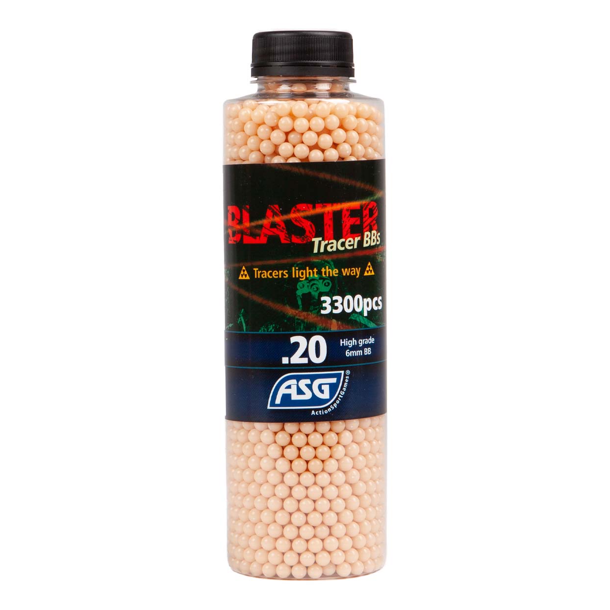 ASG – Blaster Tracer Red 0,20g 3300st i flaska