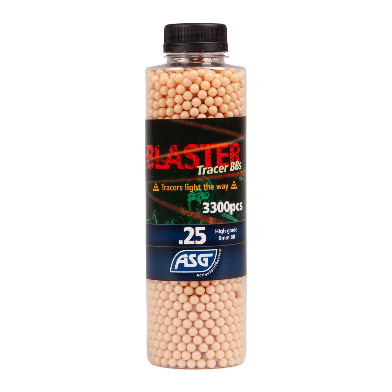 ASG – Blaster Tracer Red 0,25g 3300st i flaska