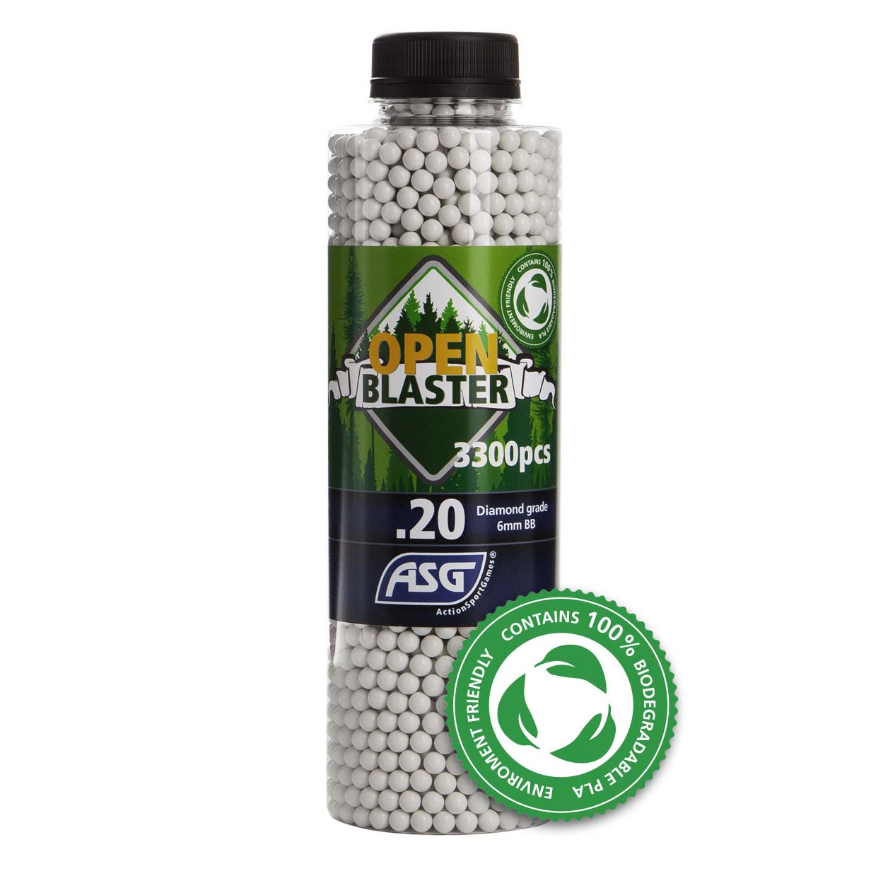 ASG – Open Blaster 0,20g 3300st i flaska