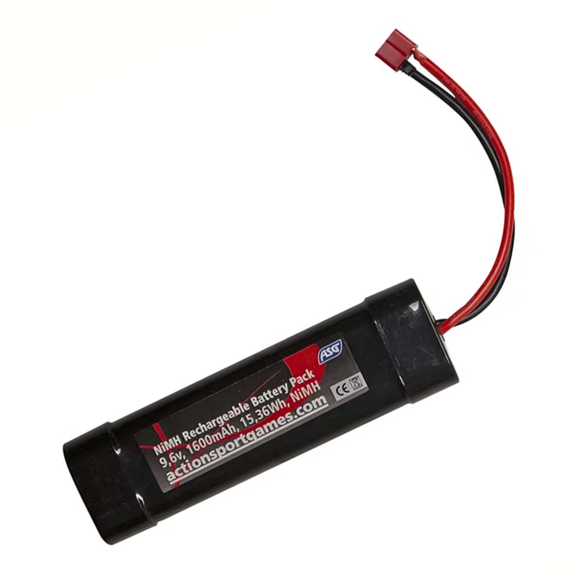 ASG – NiMH Batteri 9,6V 1600mAh, Deans