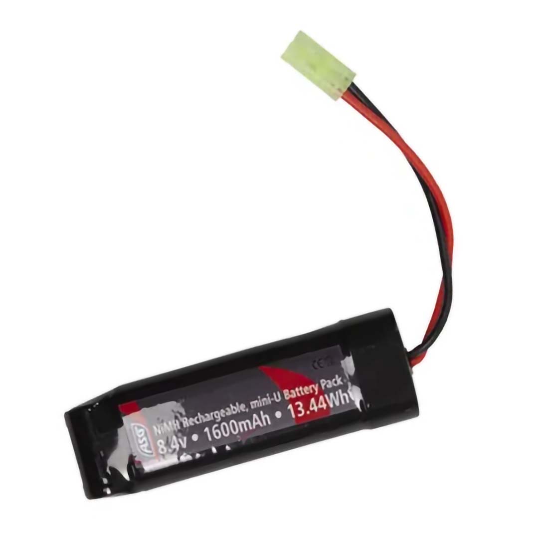ASG – NiMH Batteri 8,4V 1600mAh, Mini Tamiya