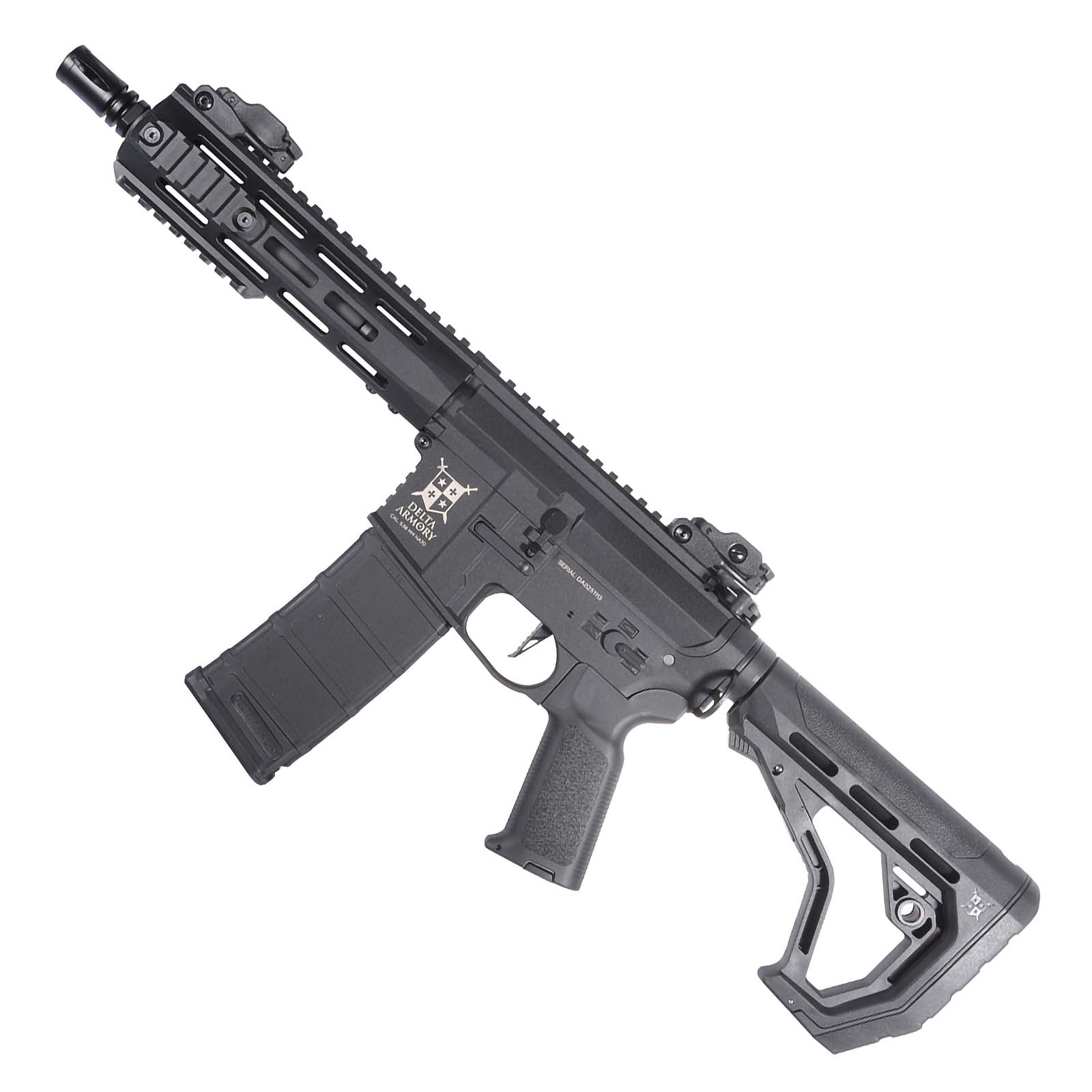 Delta Armory - M4 AR15 M-LOK 8" Charlie Eagle, Black