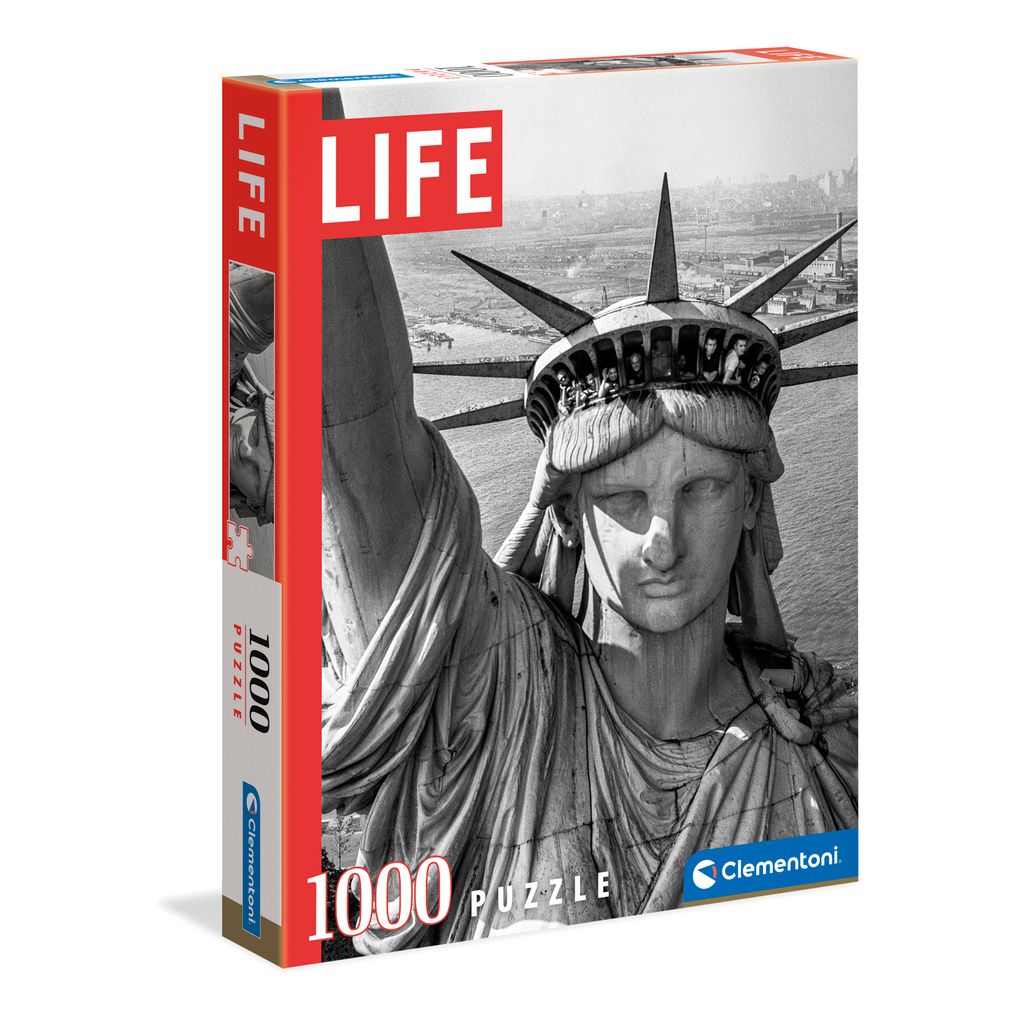 Pussel 1000 Bitar Life Magazine Collection Statue of Liberty