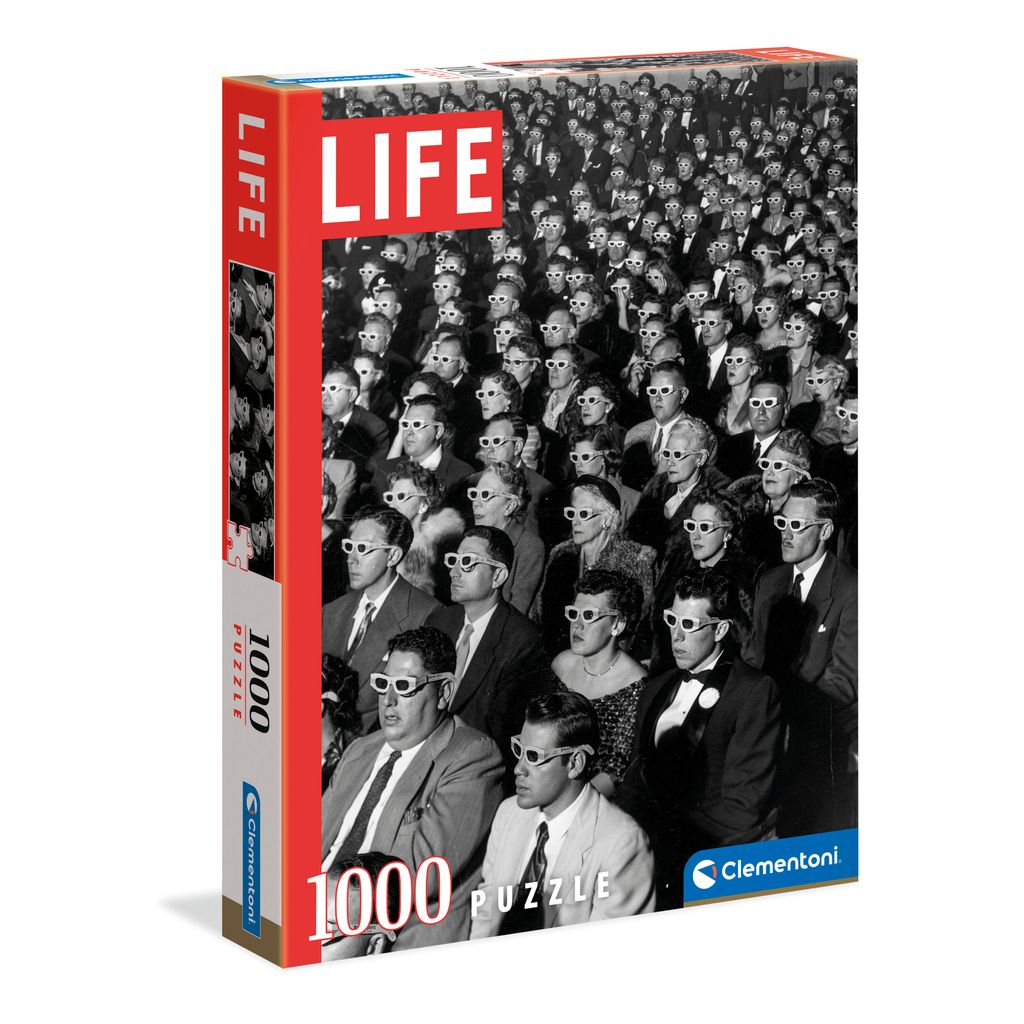 Pussel 1000 Bitar Life Magazine Collection Life in 3D