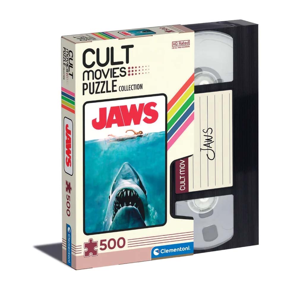 Pussel 500 Bitar Cult Movies Jaws
