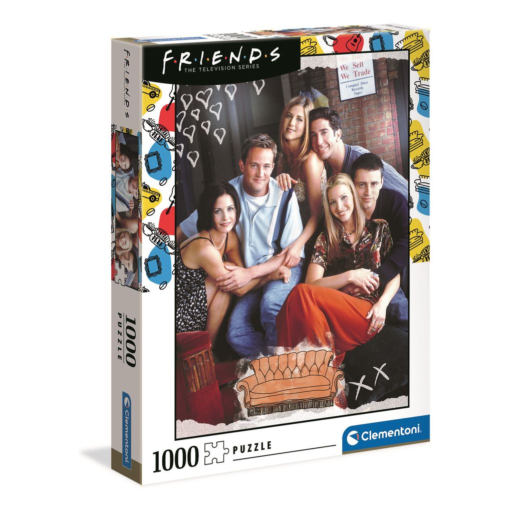 Pussel 1000 Bitar TV Series Collection Friends