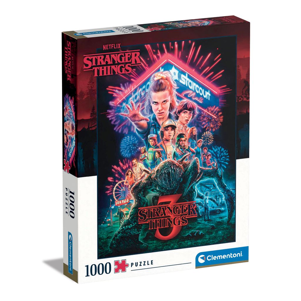 Pussel 1000 Bitar TV Series Collection Stranger Things