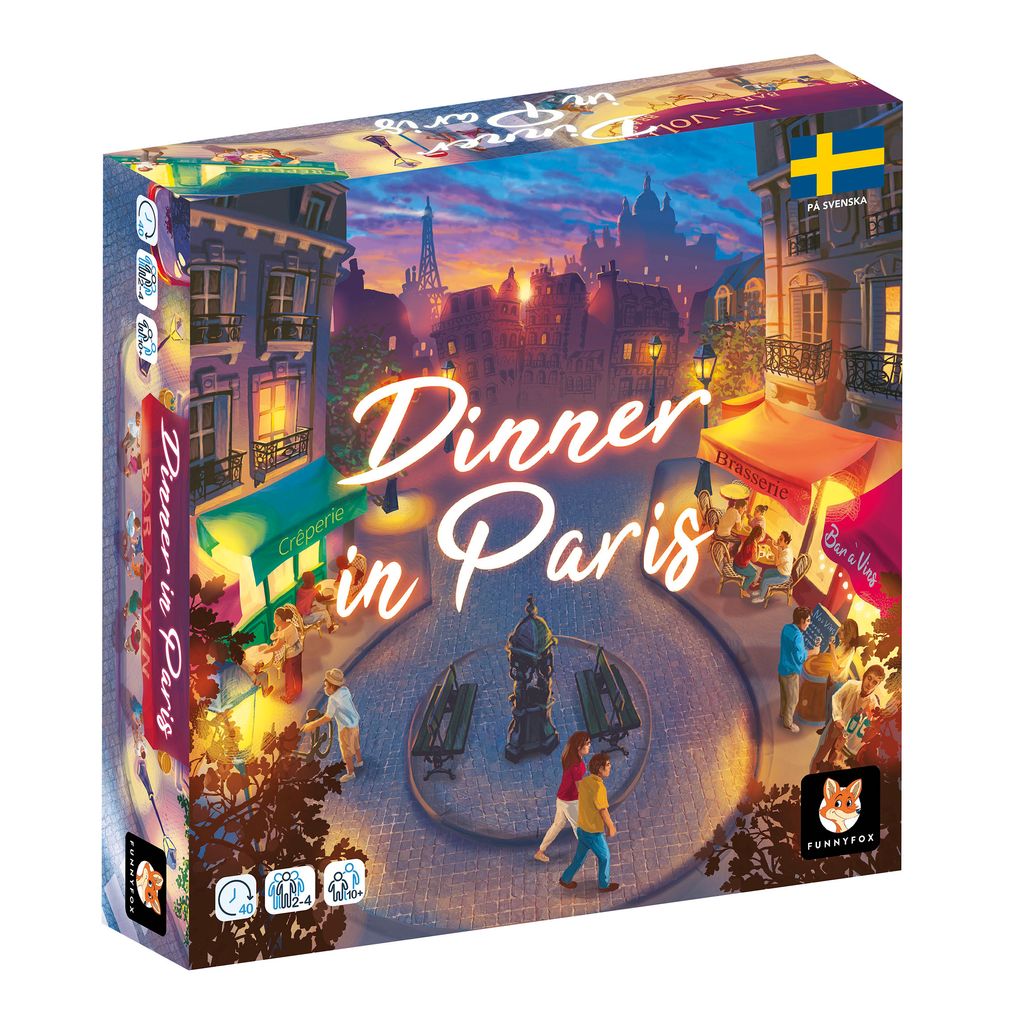 Dinner in Paris Strategispel