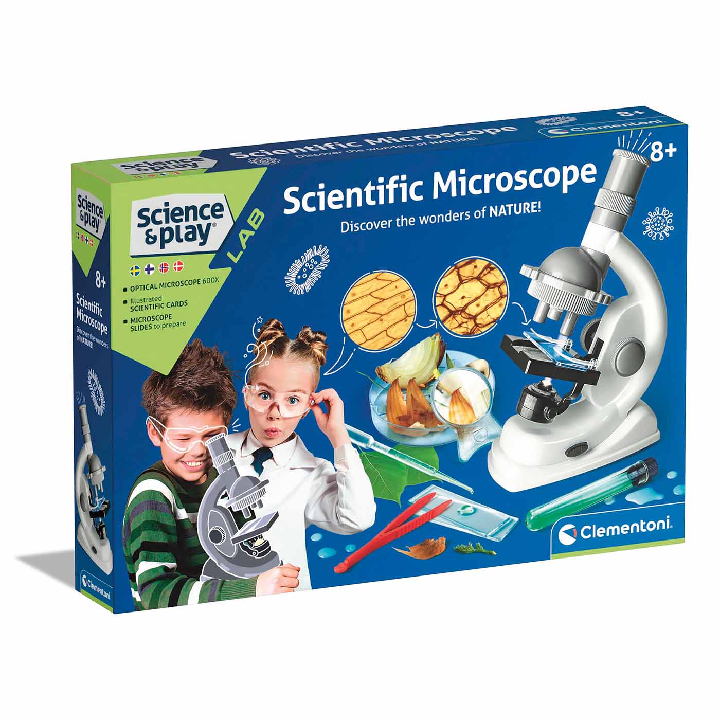 Experimentkit Science & Play Scientific Microscope