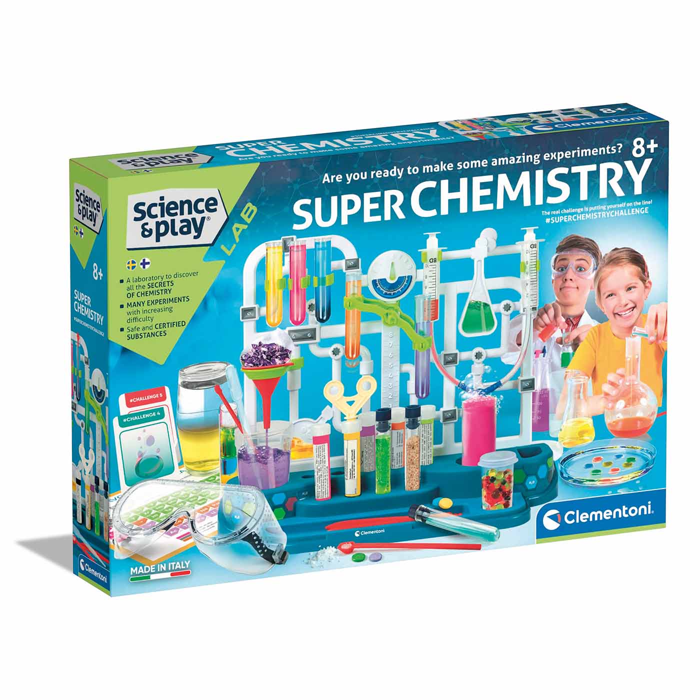 Experimentkit Science & Play Super Chemistry