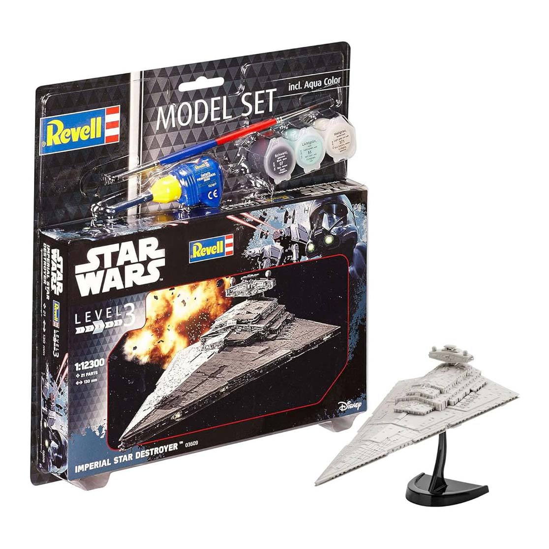 Revell Modellbyggsats Star Wars Imperial Star Destroyer 1:12300