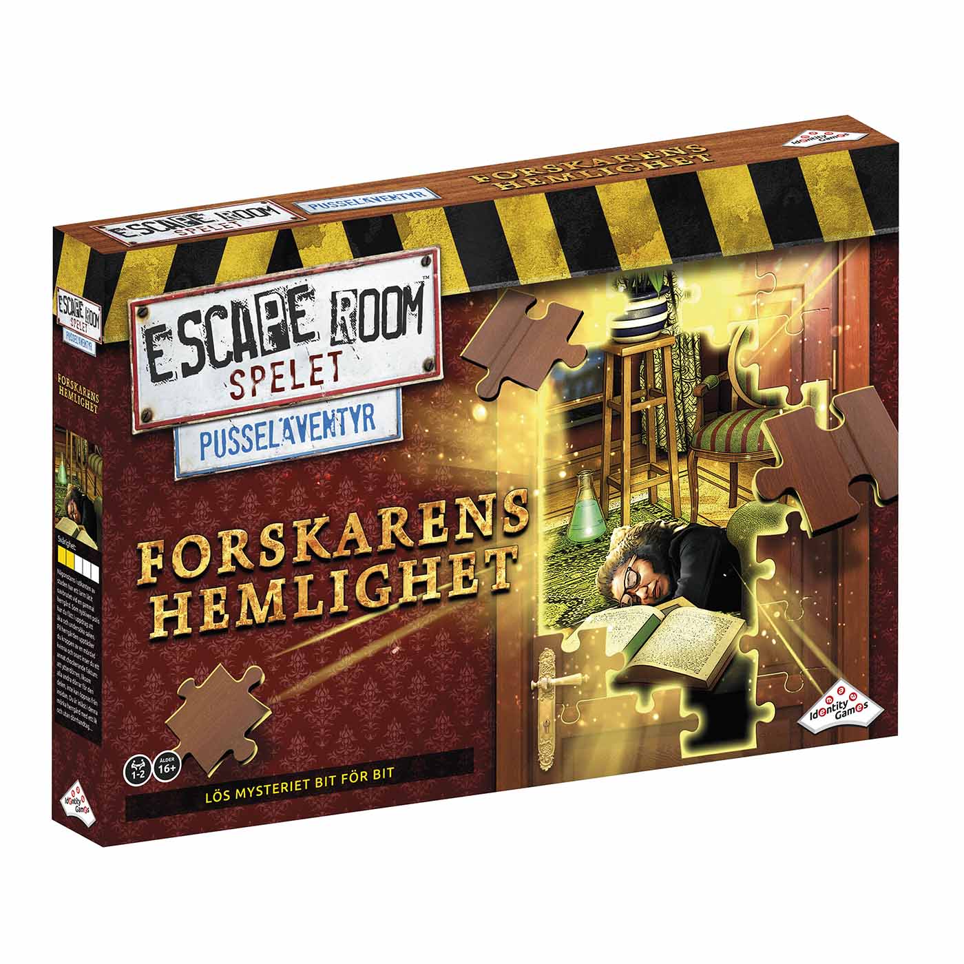 Escape Room Pusseläventyr – Forskarens Hemlighet