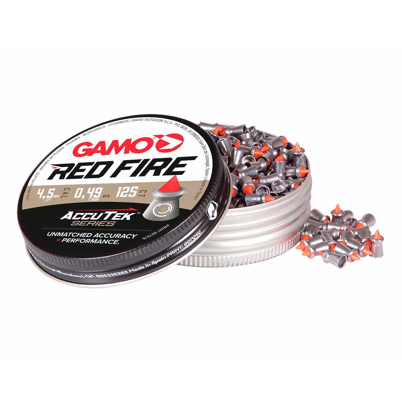 Gamo Red Fire AccuTek 4,5mm – 125st