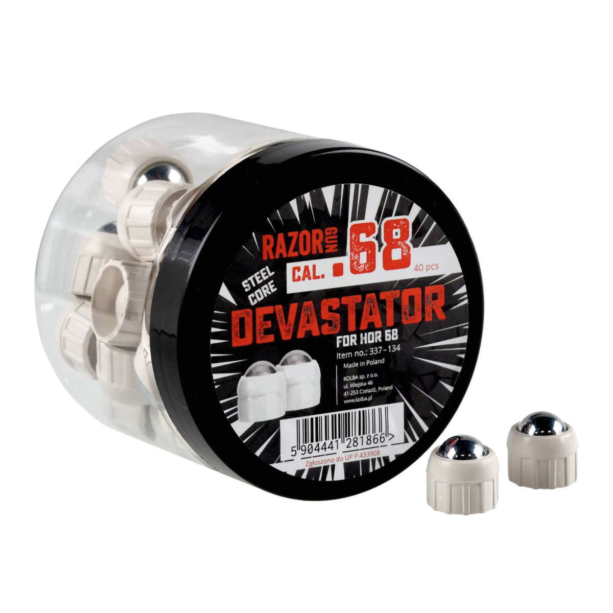RazorGun Steel Core HDR 68 Devastator 0,68 – 40st