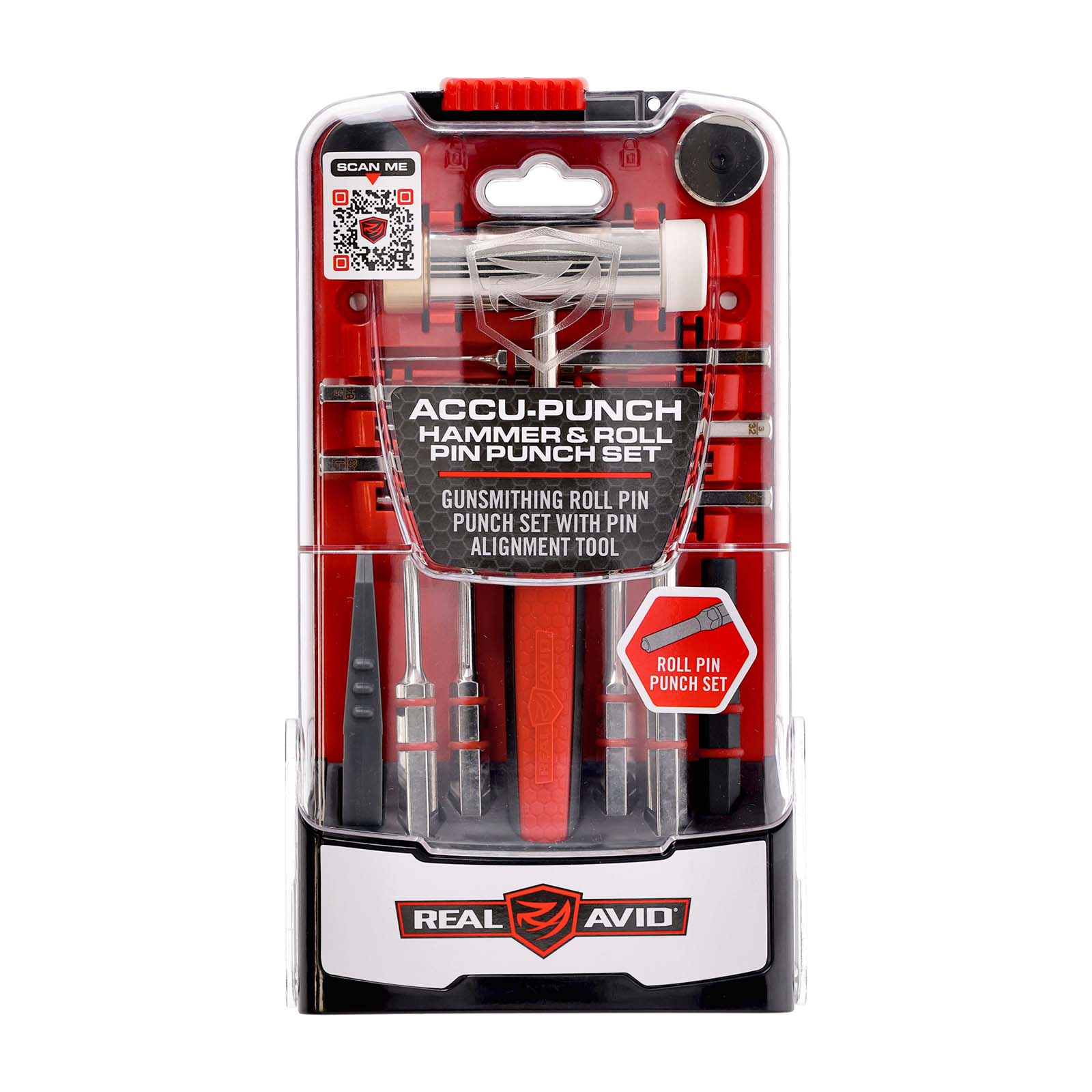 Real Avid Accu-Punch Hammer & Roll Pin Punch Set