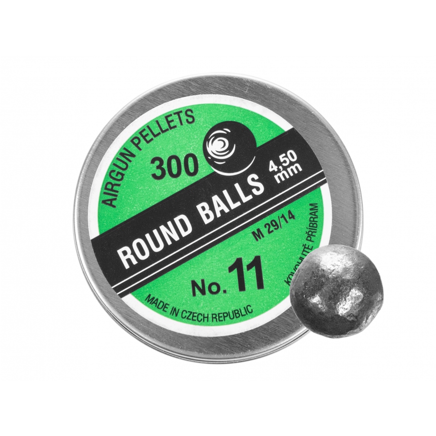 Kovohute Rundkula bly 4,50mm – 300st
