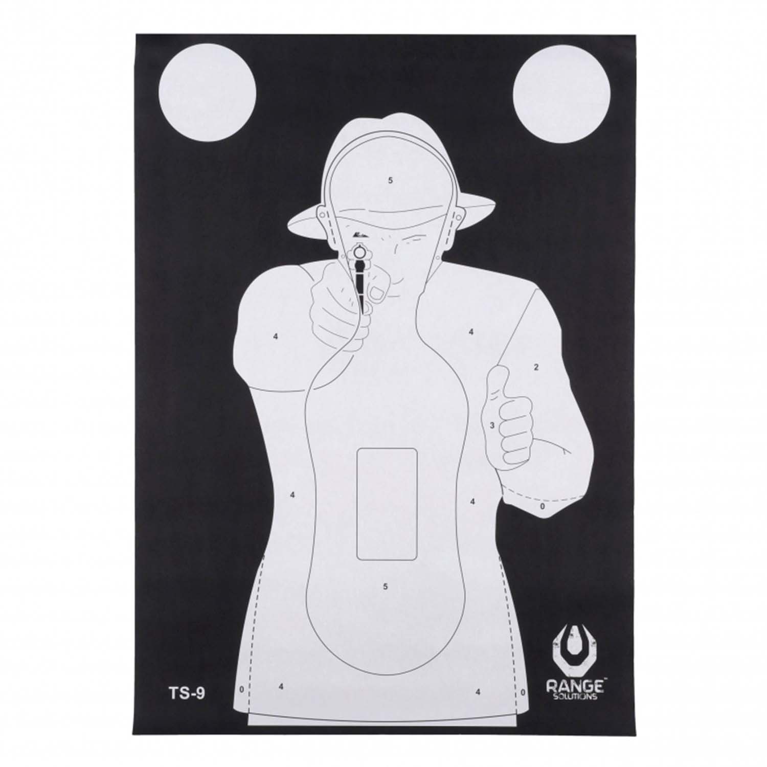 Range Solutions Måltavla 50x70cm TS-9 – 50st