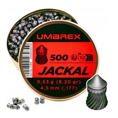 Funstuff är ledande distributör av bl.a. följande produkt - Walther Jackal 4,5mm 500st