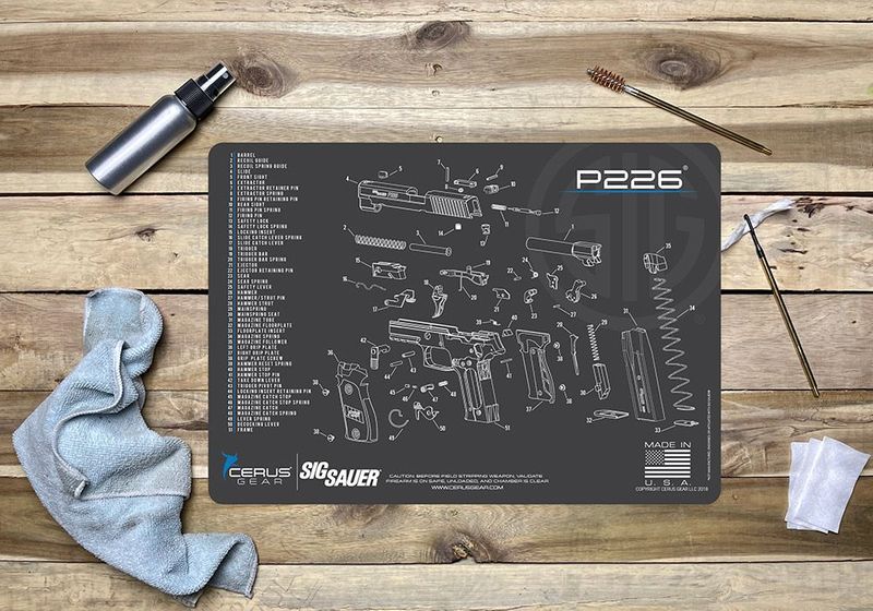 Sig Sauer P226 Gun Mat
