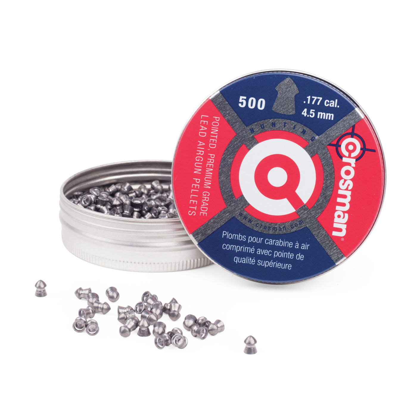 Crosman Pointed 4,5mm 0,48g 250st
