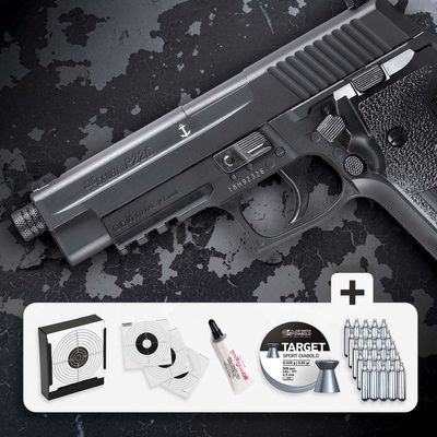 Luftpistol Sig Sauer P226 ASP Black 4,5mm - Funstuff.se