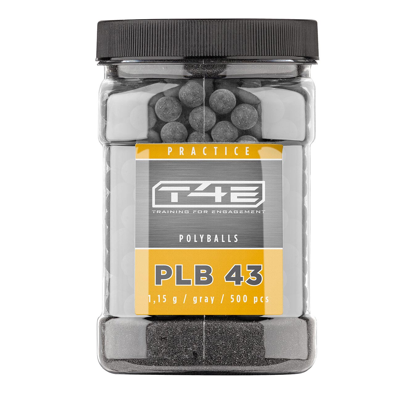 T4E Practise PLB 43 Polyballs .43 1,15g 500-Pack