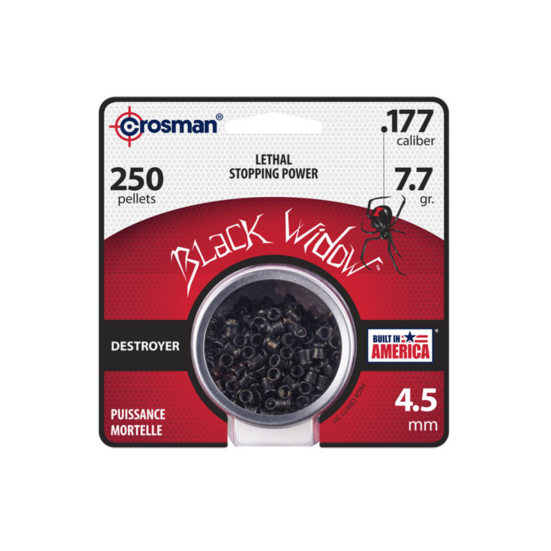 Crosman Premier™ Black Widow 4,5mm 0,5g 250st