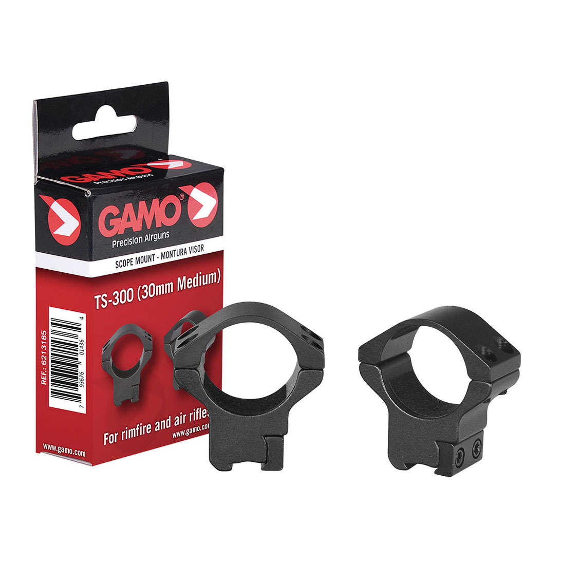 Gamo Kikarsiktesfäste 30mm Medium, 9-11mm