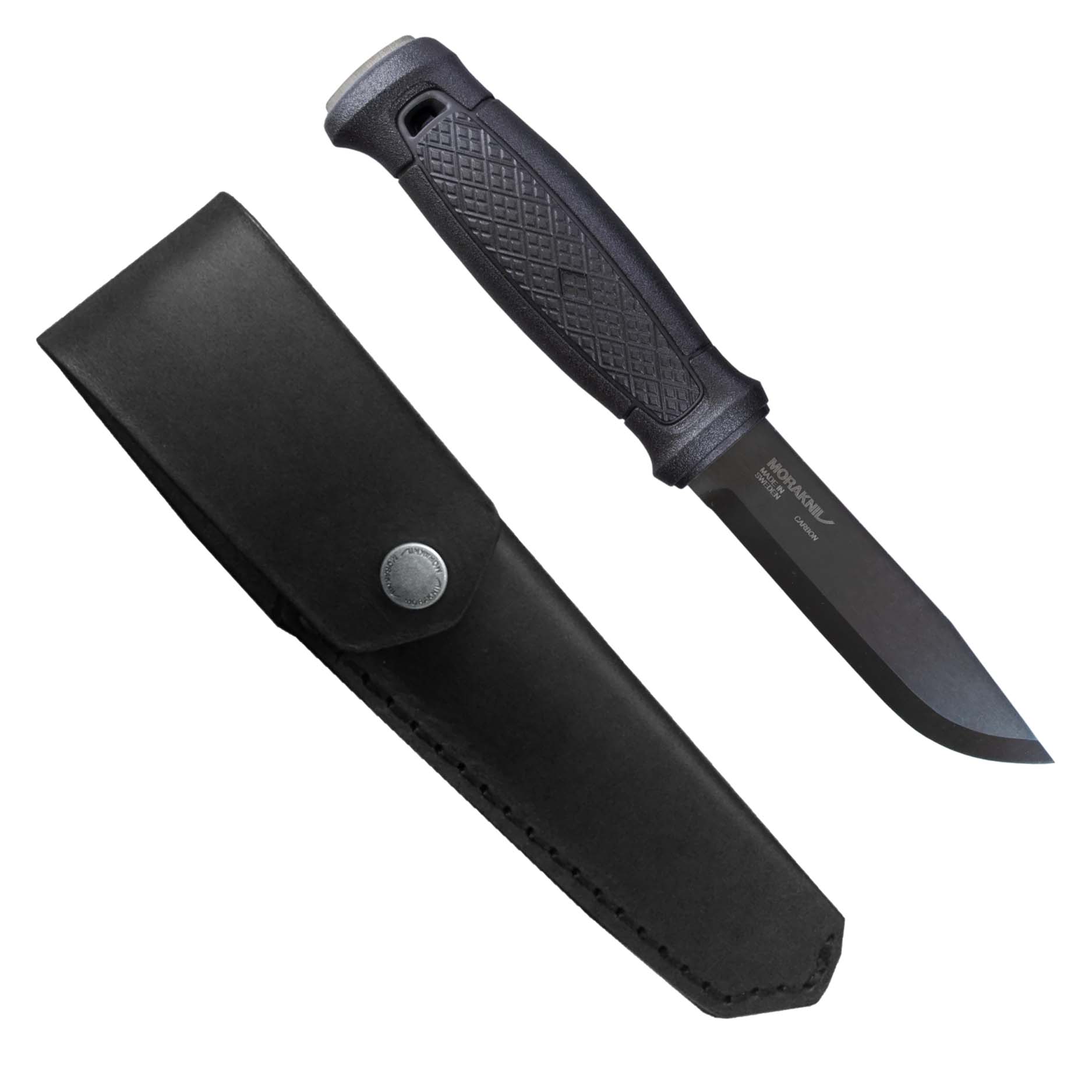 Morakniv – Garberg Svart C med Läderslida