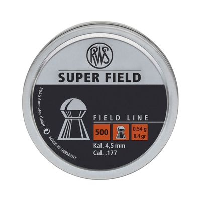 RWS Super Field - 4,52mm / 0,54g / 500st
