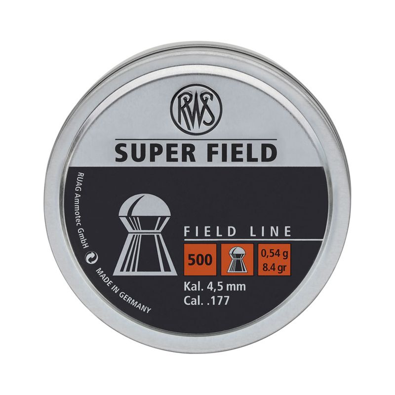 RWS Super Field - 4,52mm / 0,54g / 500st