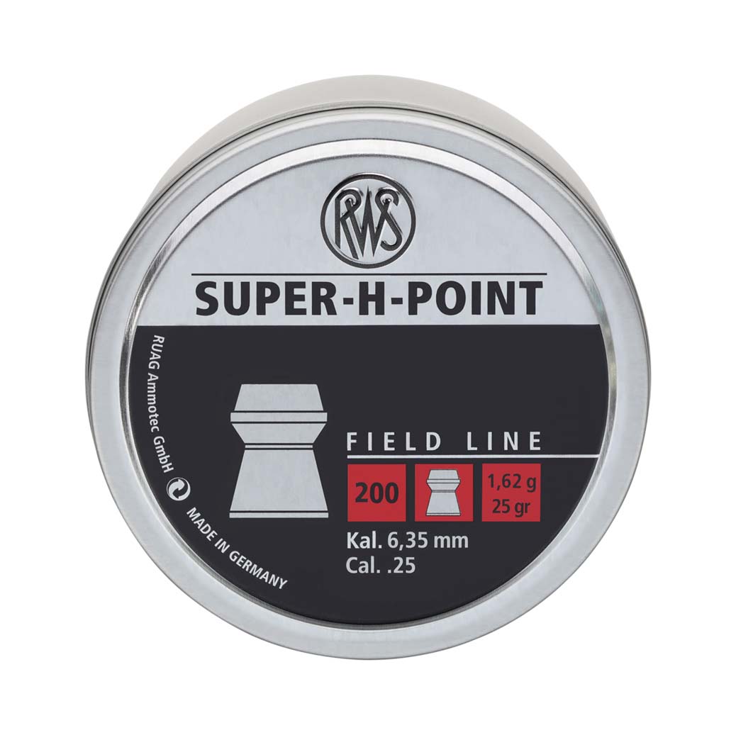 RWS Super-H-Point – 6,35mm / 1,62g / 200st
