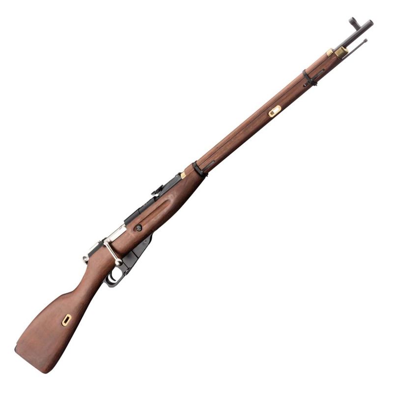 Black Ops Bolt Mosin-Nagant 1891/30 Spring Rifle with Metal and Wood 6mm