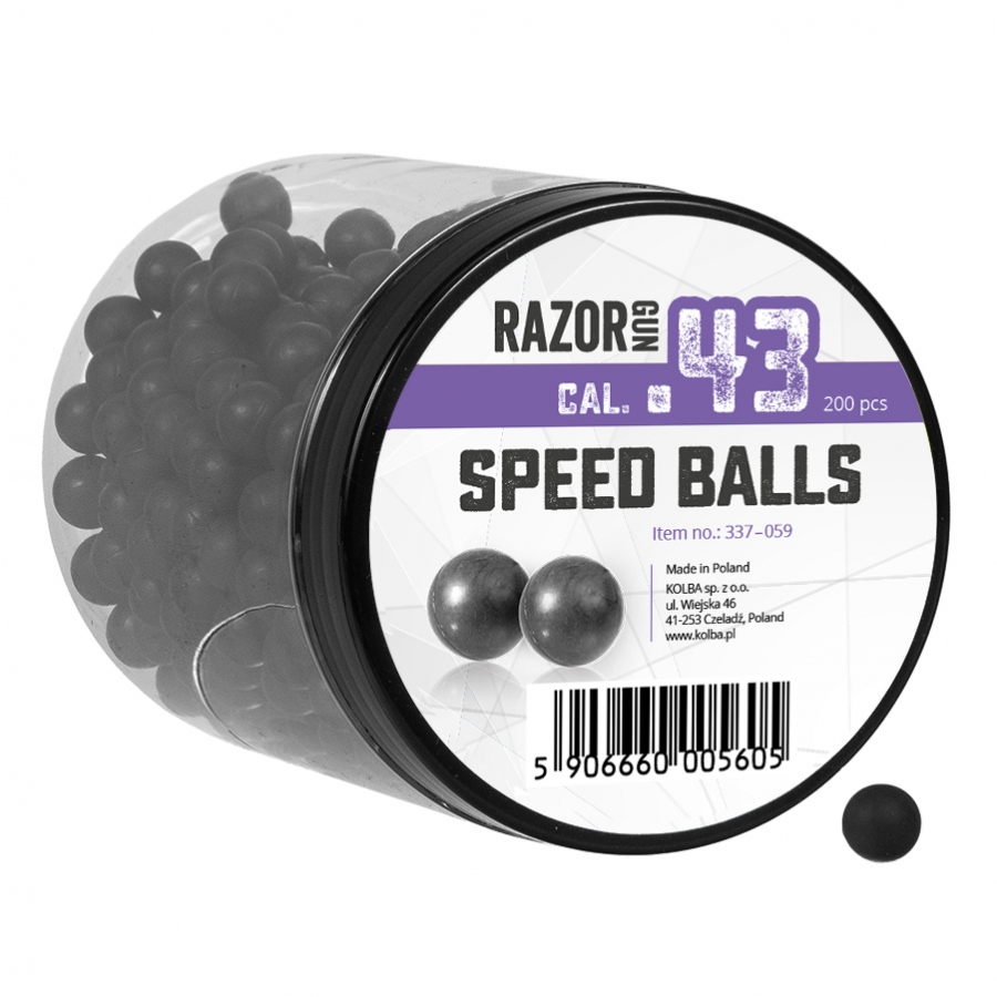 RazorGun Speed Balls .43 – 200st