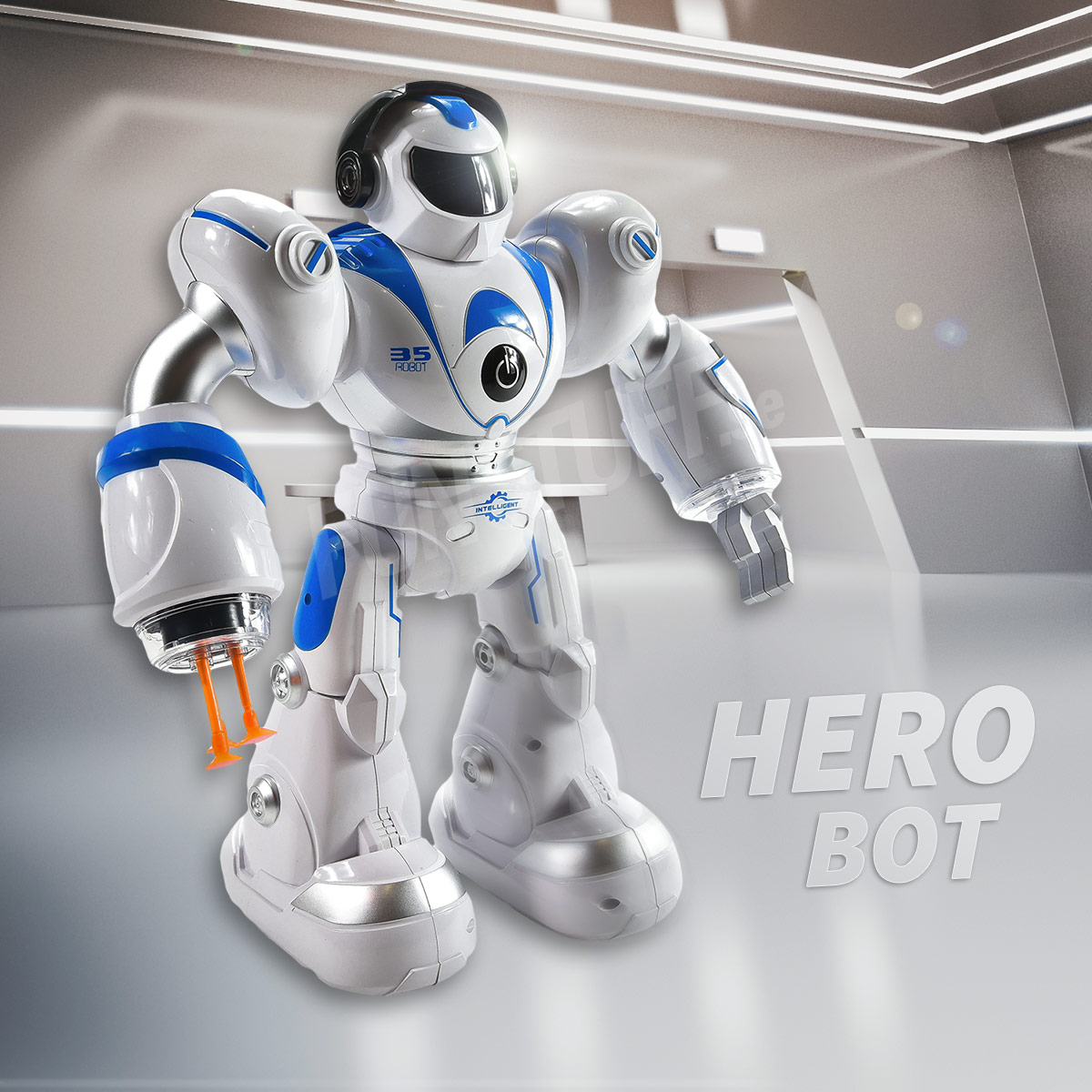 Hero Bot – IR robot som skjuter pilar