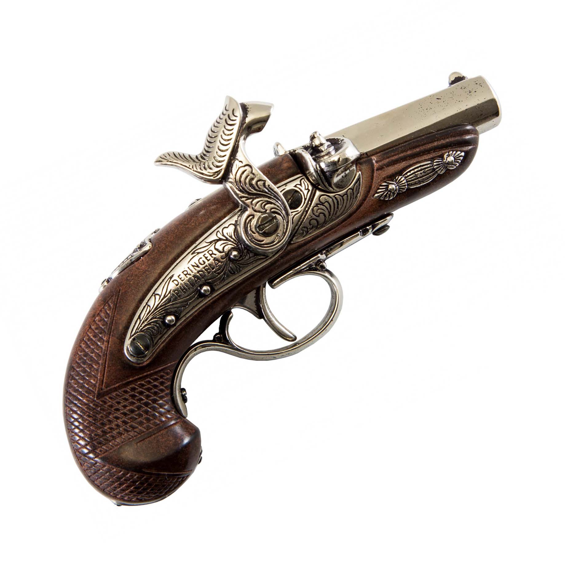 Denix Percussion Philadelphia Deringer Pistol, USA 1862, Replika