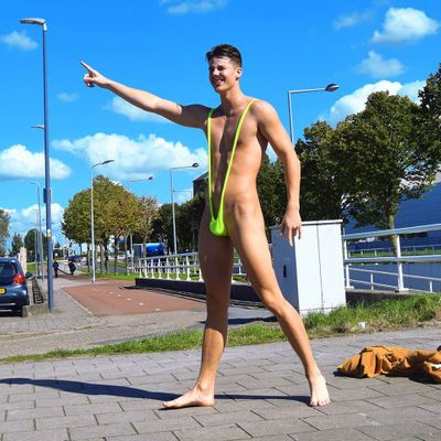 Funstuff är ledande distributör av bl.a. följande produkt - Borat Mankini bikini för män