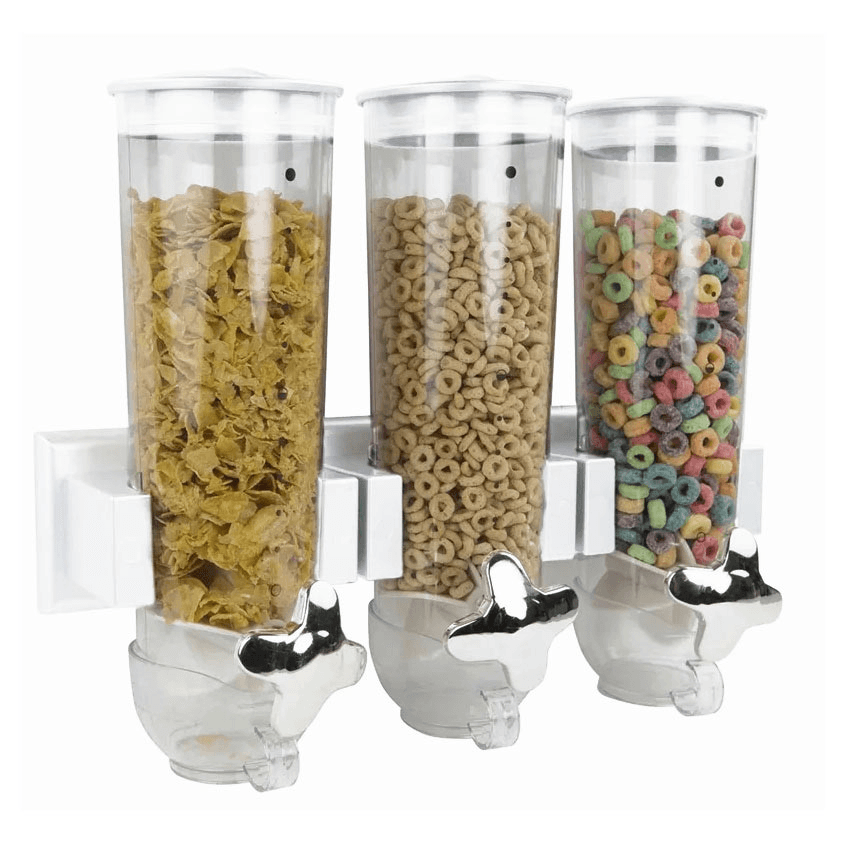 Flingbehållare - Wall Mounted Cornflakes Dispenser - Vit