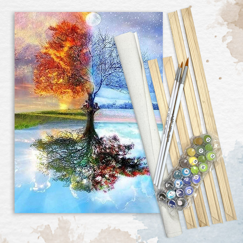 Konstnärsset – Four Seasons Tree