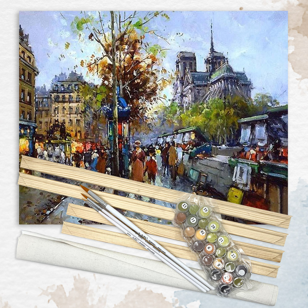 Konstnärsset – Notre Dame, Antoine Blanchard