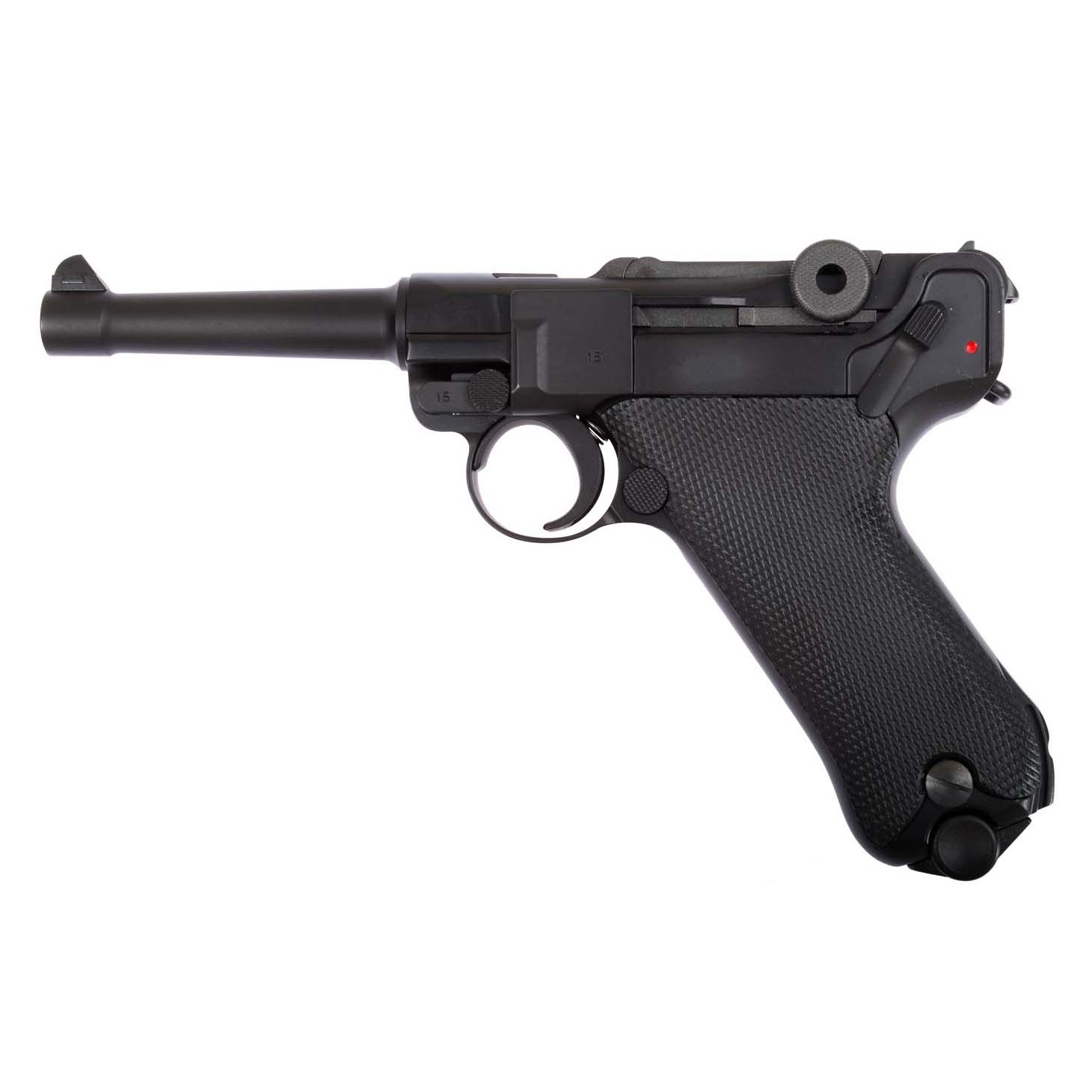 WE P08 4″ Luger GBB 6mm Full Metal