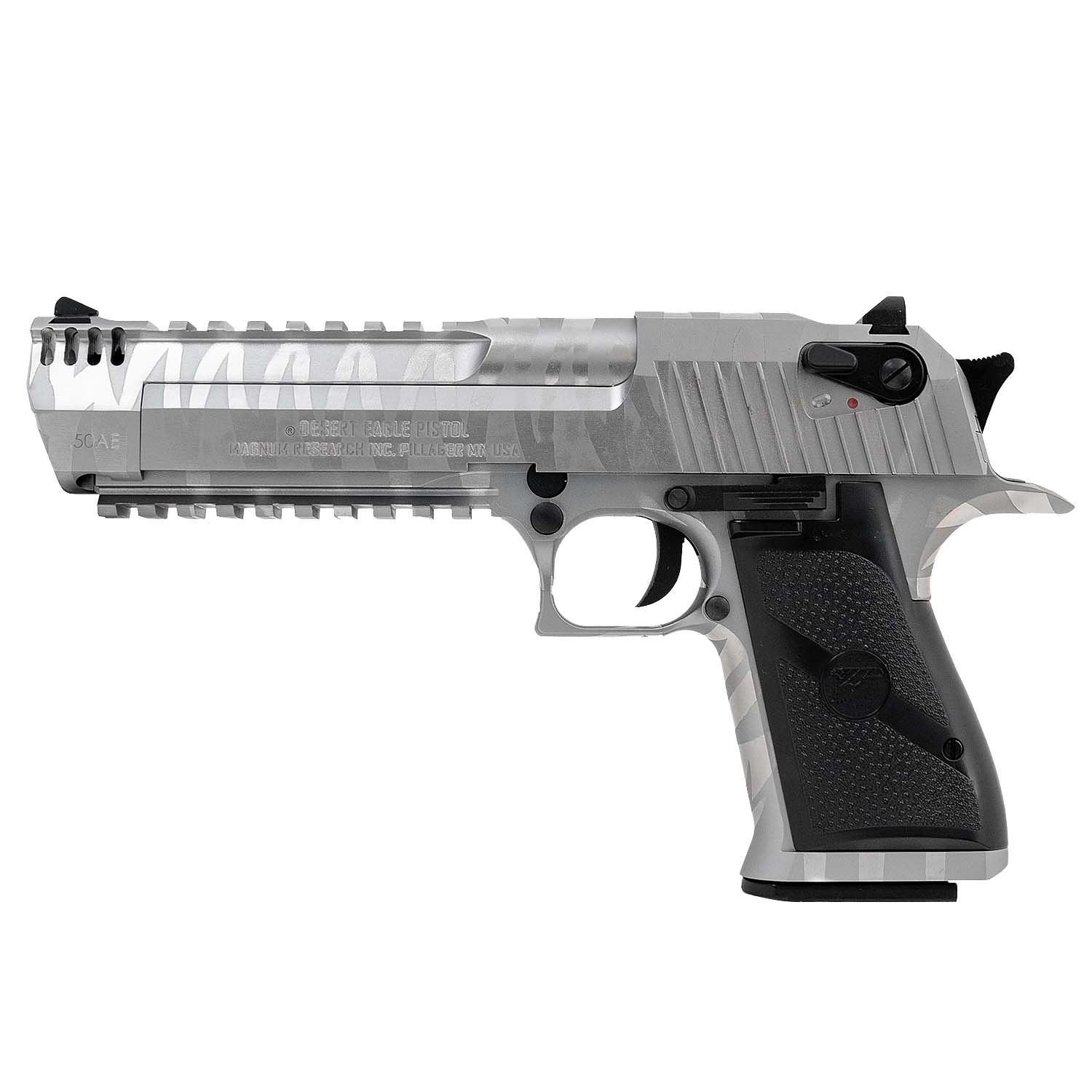Desert Eagle L6 Tiger Stripes Silver GBB