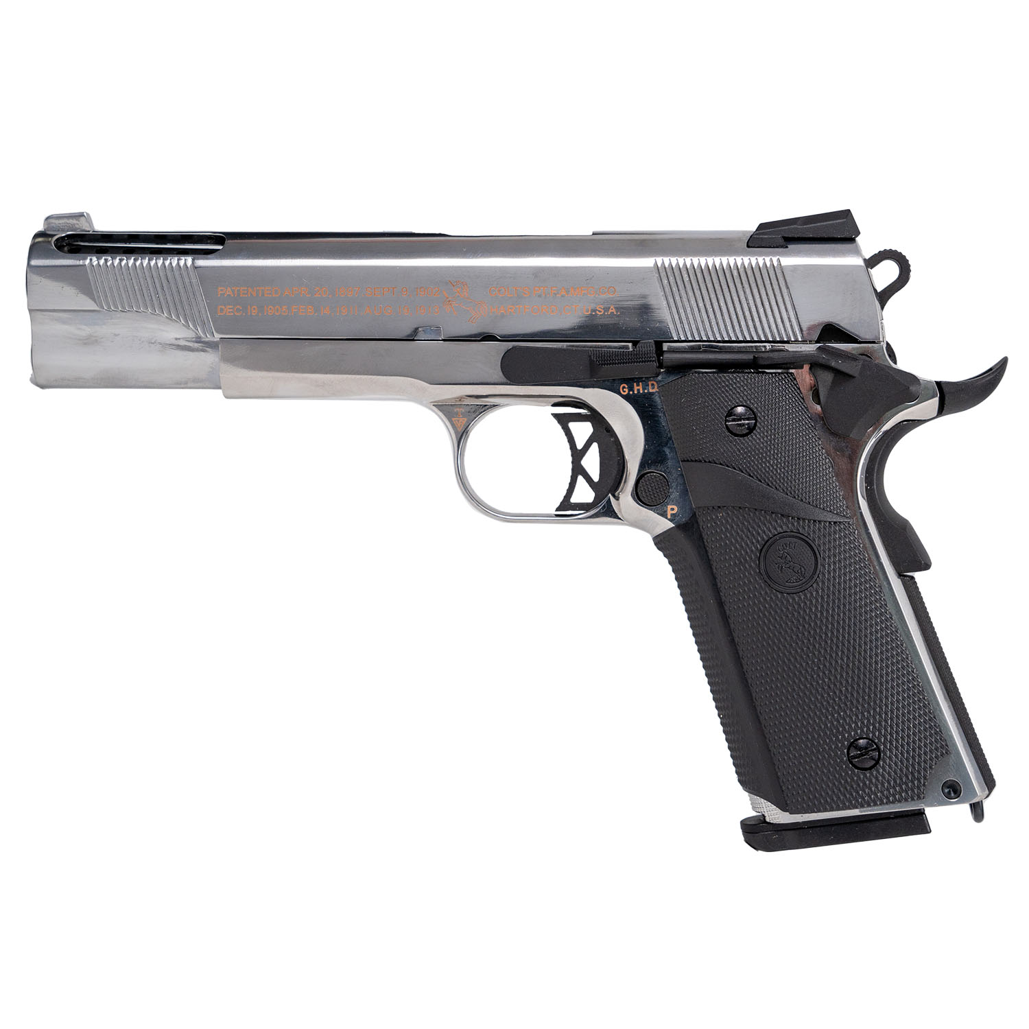 Cybergun Colt 1911 Ported – Silver Gas 6mm