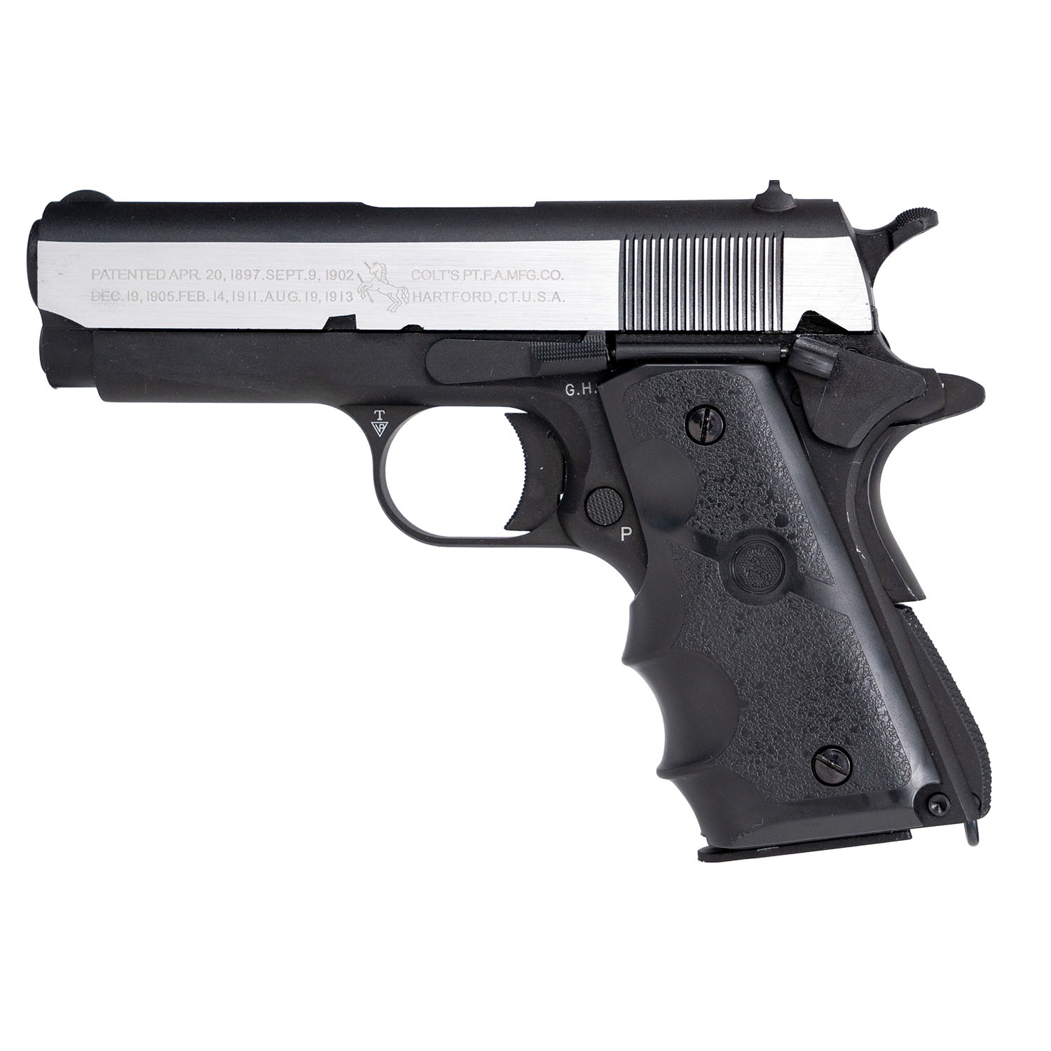Cybergun Colt 1911 Defender – Silver/Black Gas 6mm