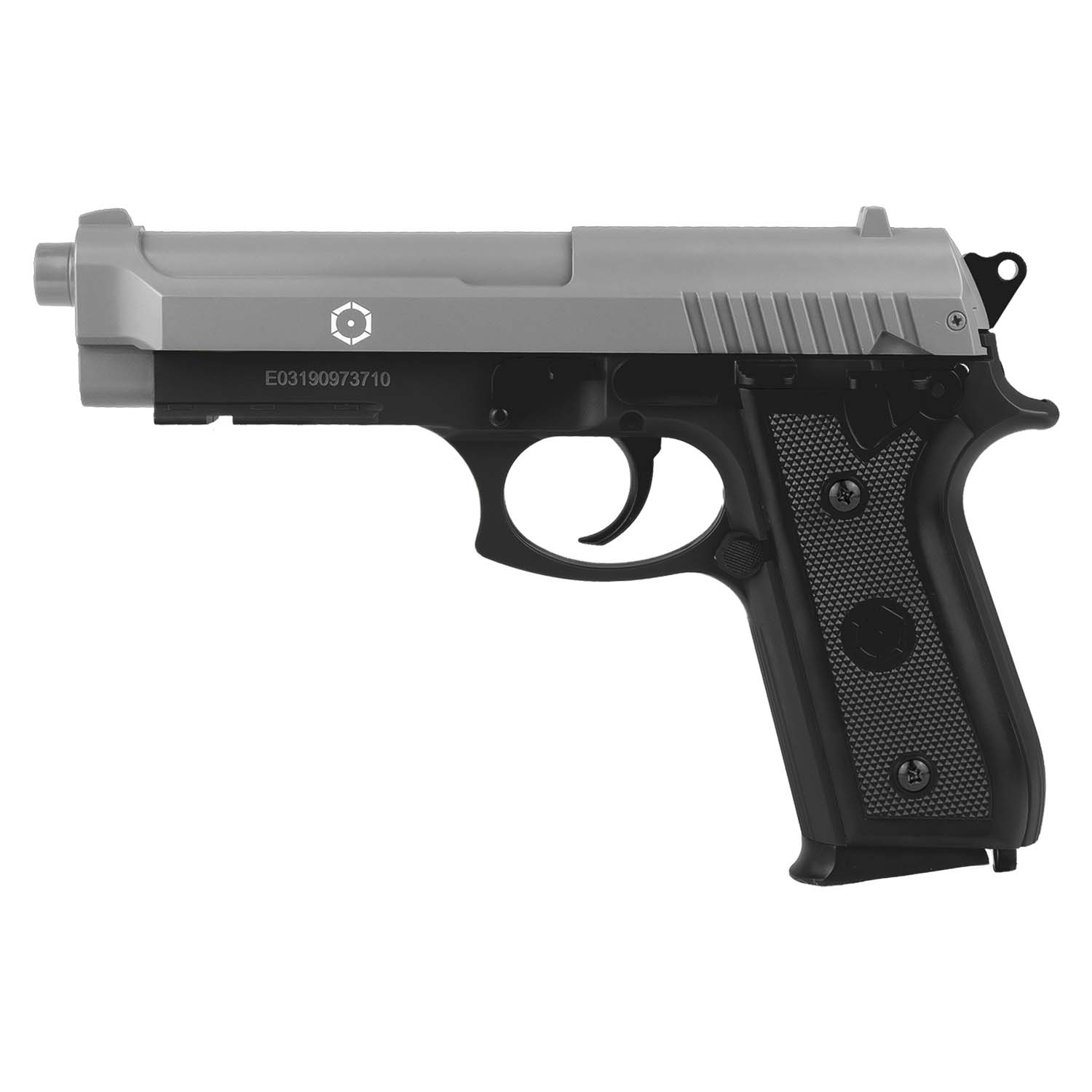 Cybergun PT92 Dual Tone Silver/Svart, Metal Slide