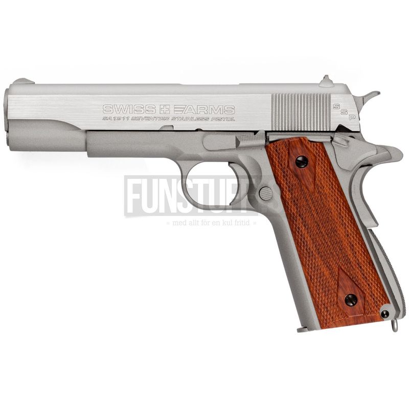 Swiss Arms SA 1911 Seventies Stainless 4,5mm