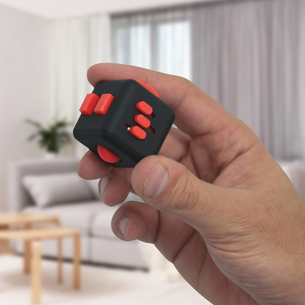 Twiddle Cube V2 Black & Red