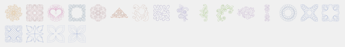 Broderimotiv till Bernina B880 Plus till quilt