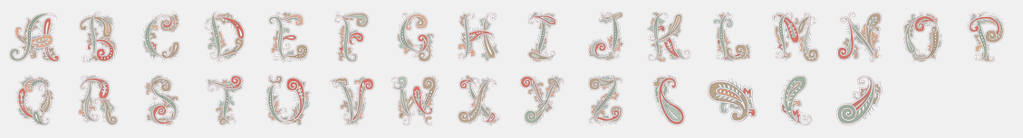 Broderimotiv till Bernina B880 Plus, monogram