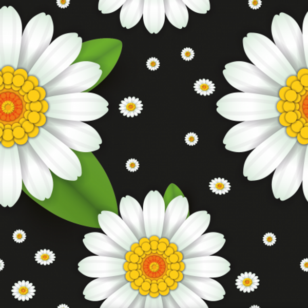Marguerite vit svart | Modetyg